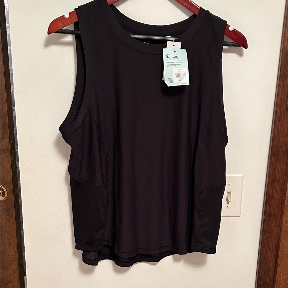 DSW Black Muscle Tee for Women